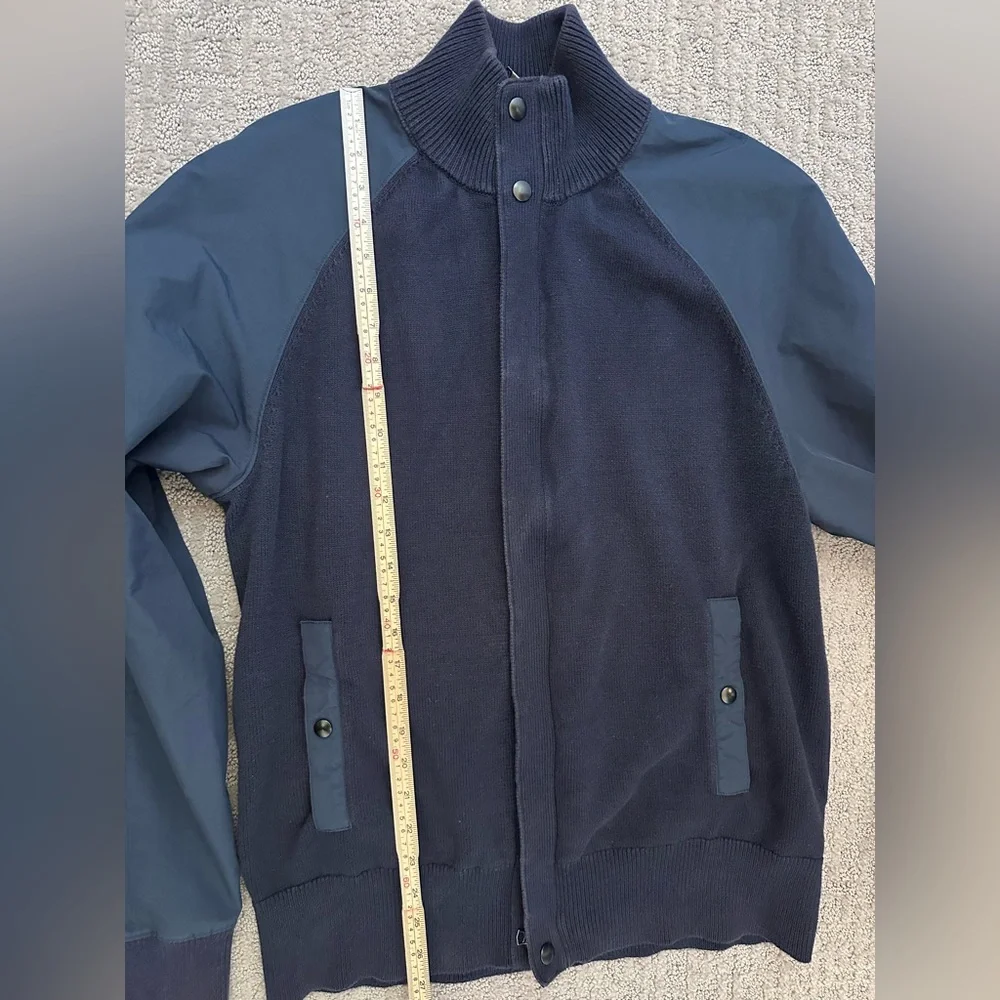 Banana Republic Dark Blue Bomber Jacket